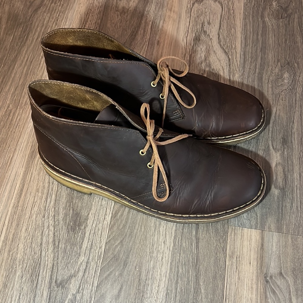 Clarks Desert Boots Beeswax Leather - Picture 7 of 7